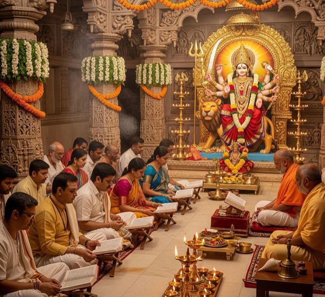 Morning lamp for Brahma Muhurta prayer